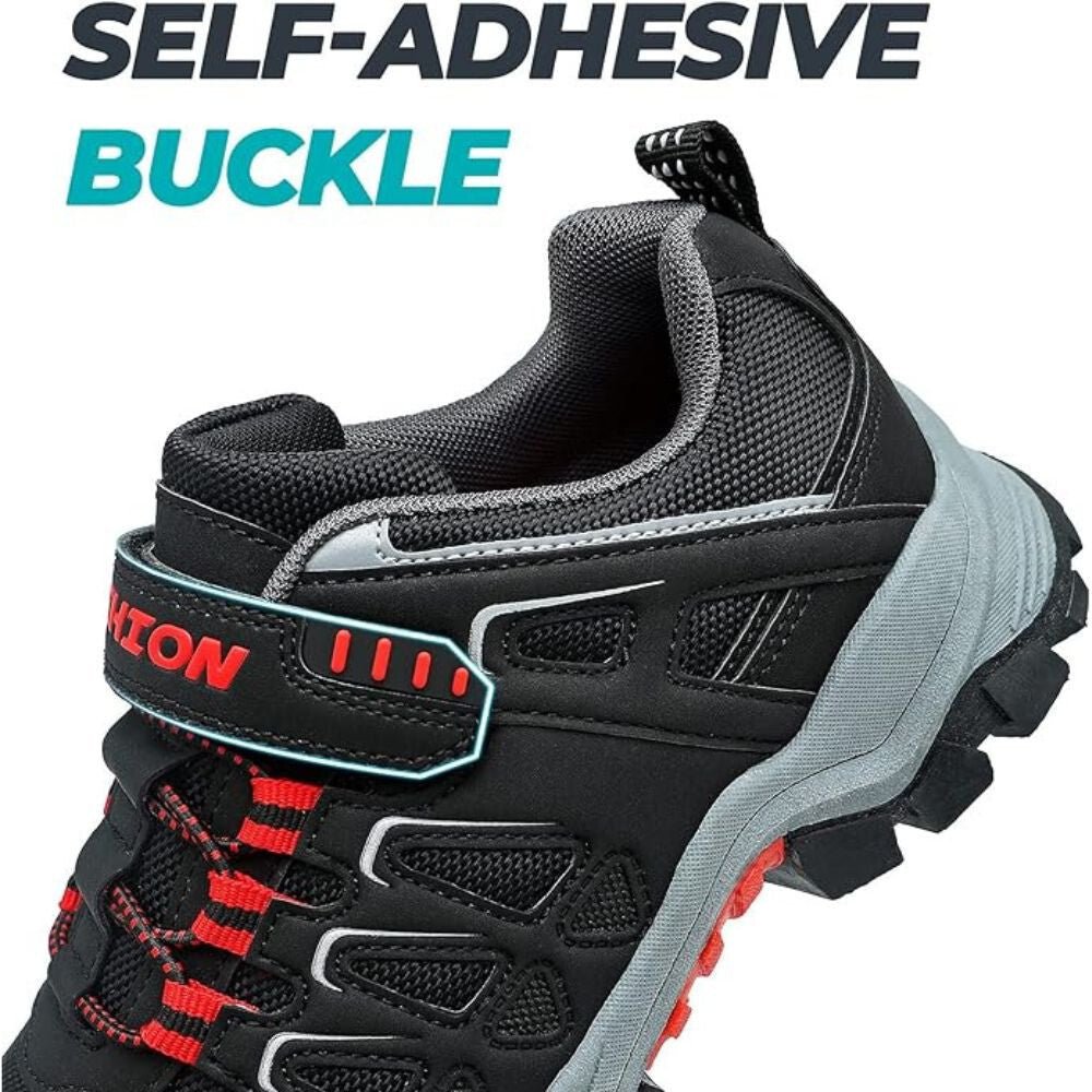 ASHION Gyerek Túracipő – Piros, 37 - es Méret, Kényelmes és Csúszásmentes Sportcipő - BShopy37 - es gyerek túracipőASHION gyerek cipőgyerek bakancs túrázáshozX001EMM35B_2