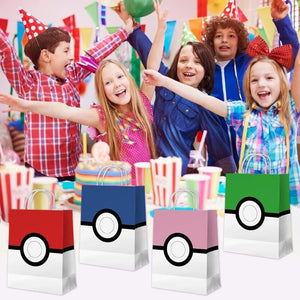 Azyre 16 darabos Pokemon Labda Témájú Születésnapi Ajándéktáska Készlet Gyerekeknek - BShopy