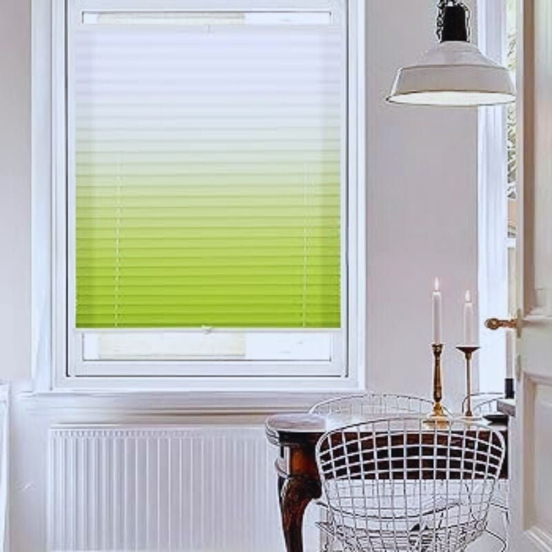 Blux Sötétítő Roló Ablakra 120 x 130 cm, Zöld - Fehér - BShopy6952540691467_2