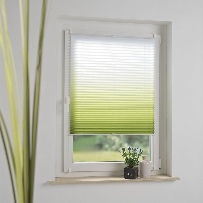 Blux Sötétítő Roló Ablakra 120 x 130 cm, Zöld - Fehér - BShopy6952540691467_1