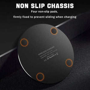 Bshopy LTD‑006 Vezeték nélküli 15 W Gyors Töltőpad – Qi Kompatibilis Telefonokhoz - BShopy