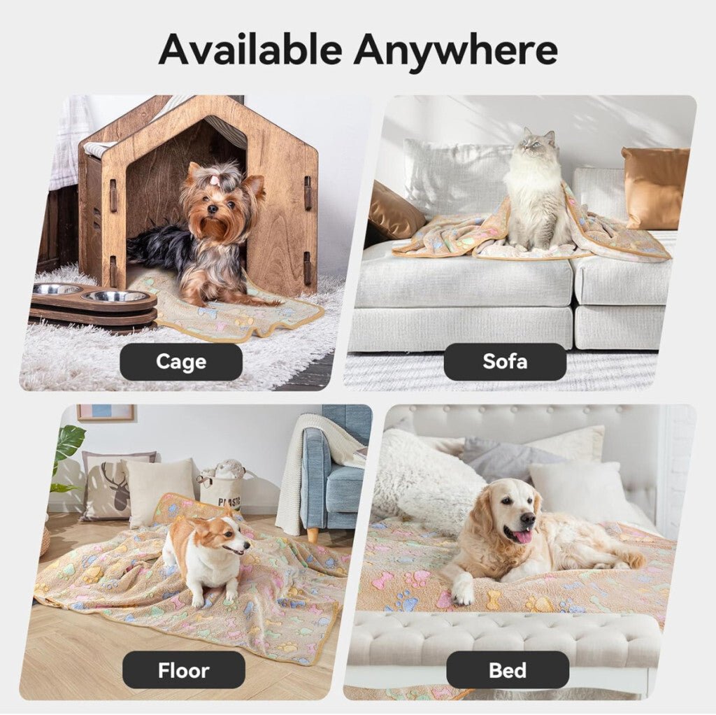 Dono Puha Kisállat - és Kanapétakaró Szett - 3 db Rózsaszín/Lila/Barna, L Méret, 105 x 72 cm - BShopyX001U3YOC9_3