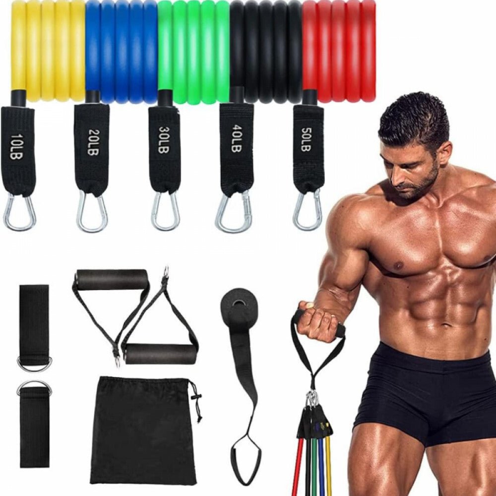 Fitbody 11 db - os Fitnesz Gumikötél Készlet – Színes - BShopyX0016EF1J7_0