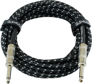 GLS Audio Szövetes Gitárkábel – 6.3mm Jack - Jack Hangszerkábel - BShopy