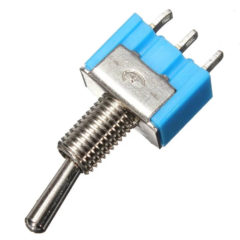 Hárompólusú Billenőkapcsoló - ON - ON Típus, 6A 125V AC Teljesítmény - BShopy