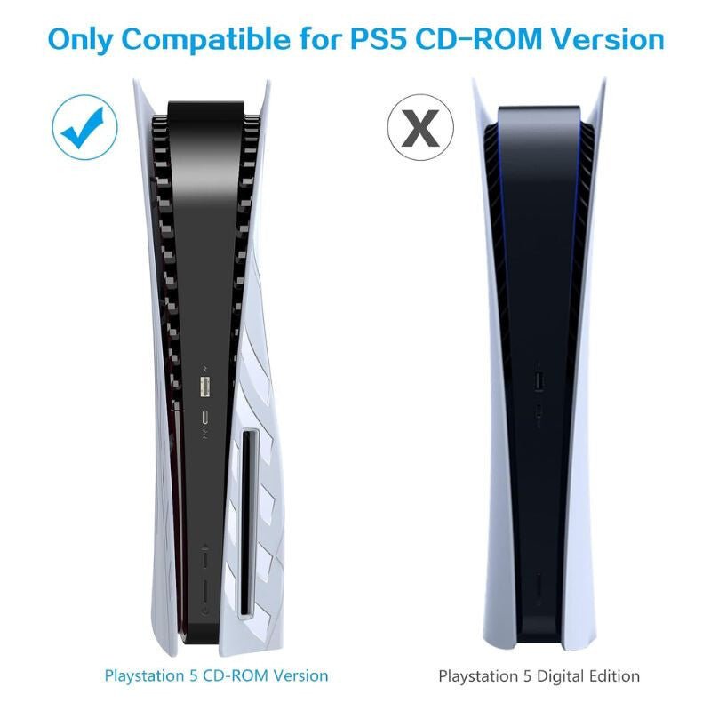 HEYSTOP Karcálló Védőház PS5 - höz - Fehér - BShopy