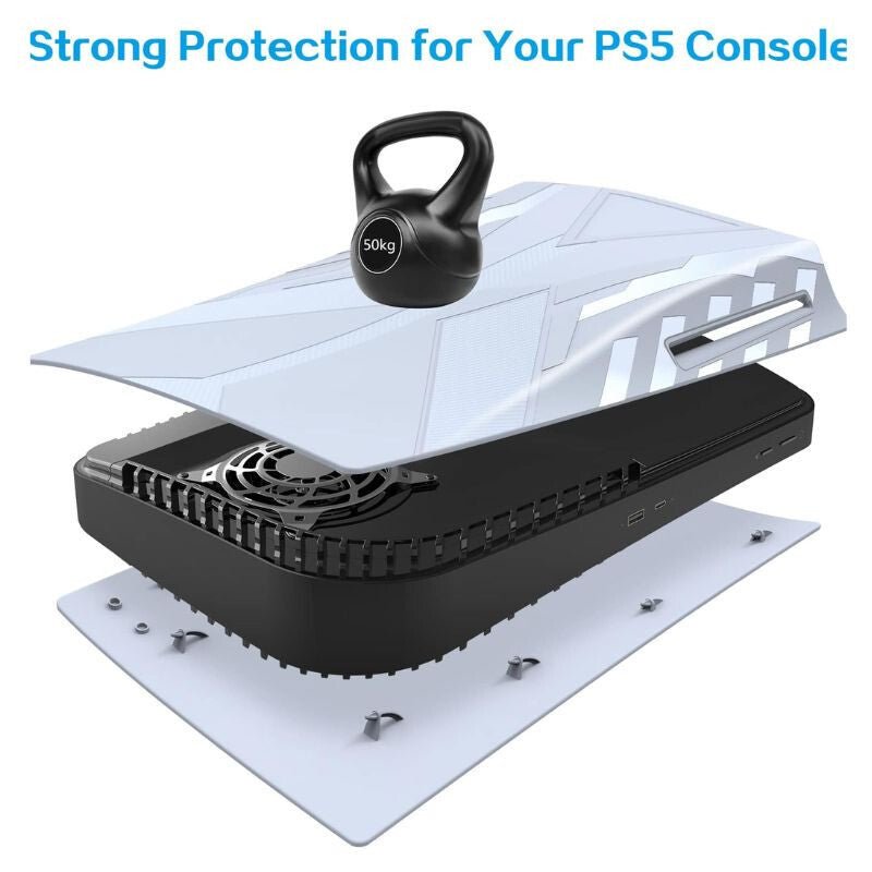 HEYSTOP Karcálló Védőház PS5 - höz - Fehér - BShopy