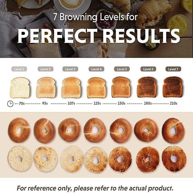 Buydeem DT640E Hriankovač – 4 Plátky, Citrónovo Žltý Retro Dizajn