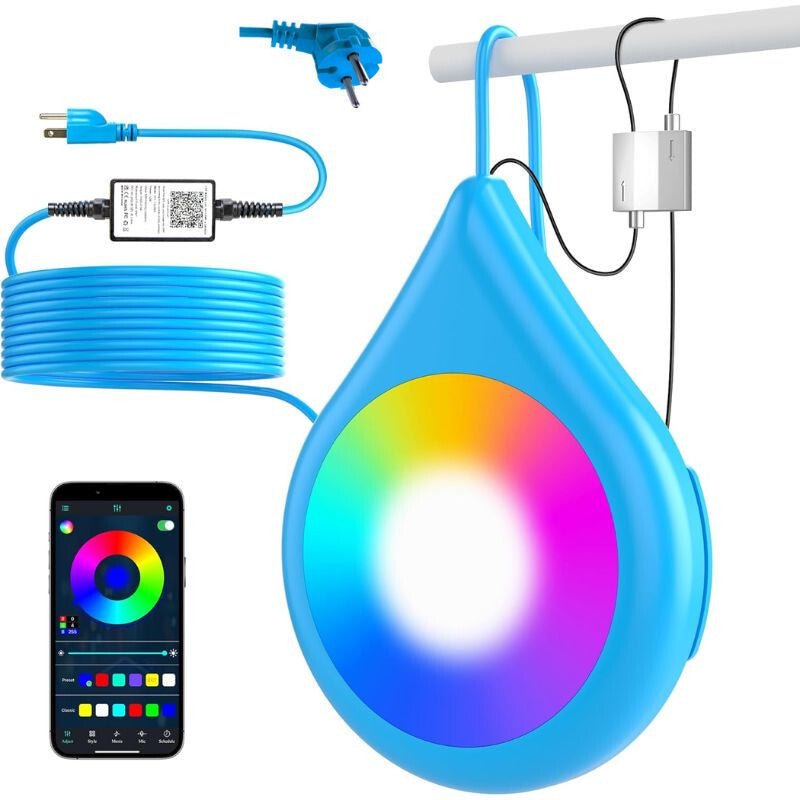 Intelligens Kék LED Medence Lámpa – Vízálló, Energiatakarékos - BShopy