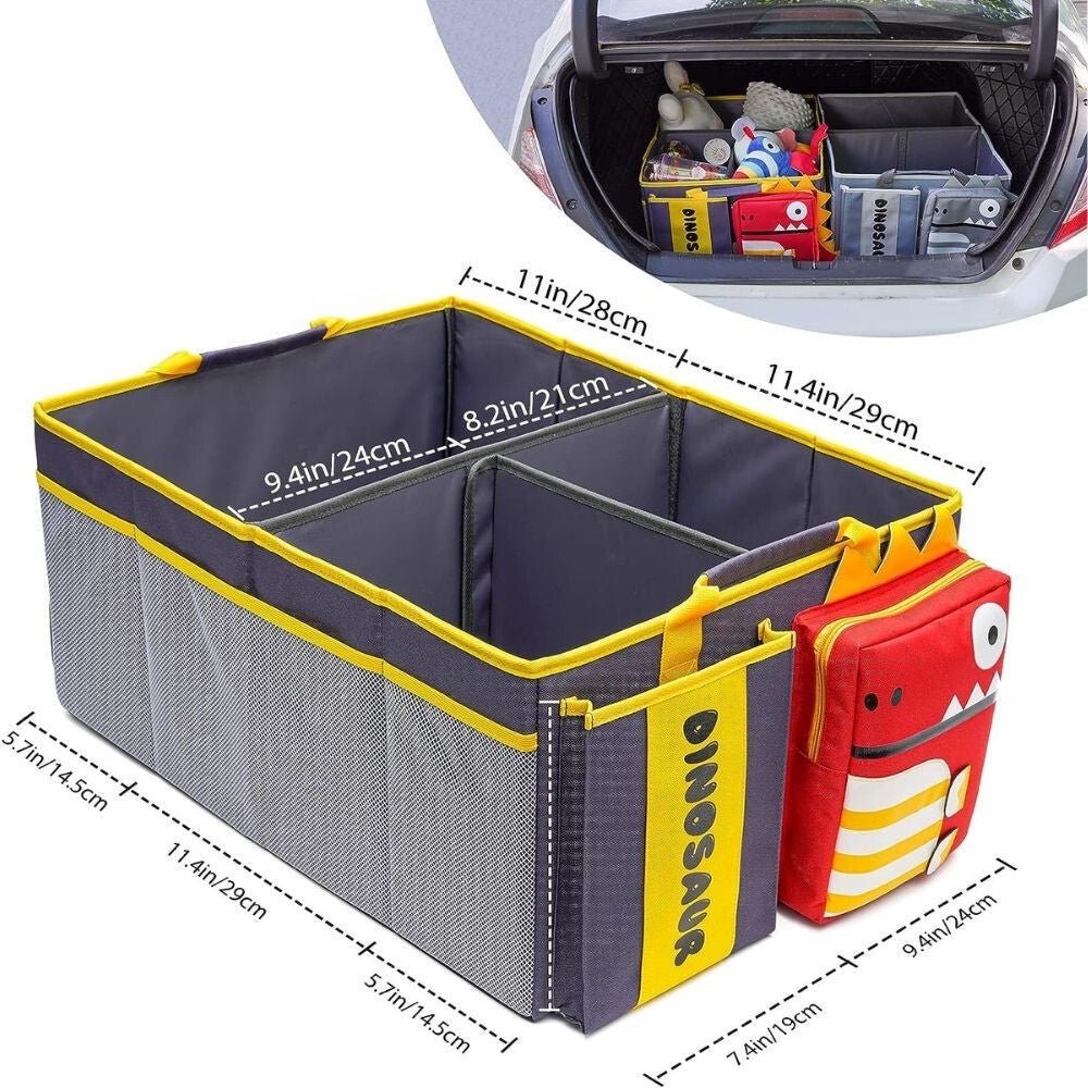 Joonly Dinós Tárolódoboz Csomagtartóba - BShopy