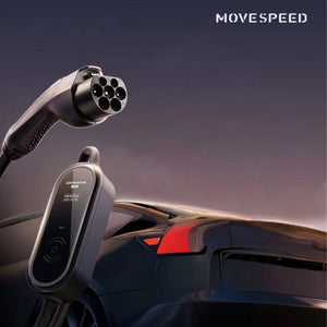 Movespeed Vízálló Okos EV Töltő - 3500 W, Kompatibilis EV/PHEV, Kültéri - BShopy