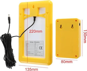 Napelemes Töltő 7V 3W Vezérlőkábellel - Hordozható Mini Solar Panel - BShopy