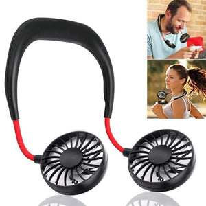 Nyakba Akasztható Hordozható Ventilátor – USB Töltéssel - BShopy