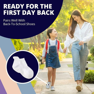 Prémium Csúszásmentes Baba és Gyerek Bokazokni Szett – Párnázott Sarokvédelemmel - BShopy