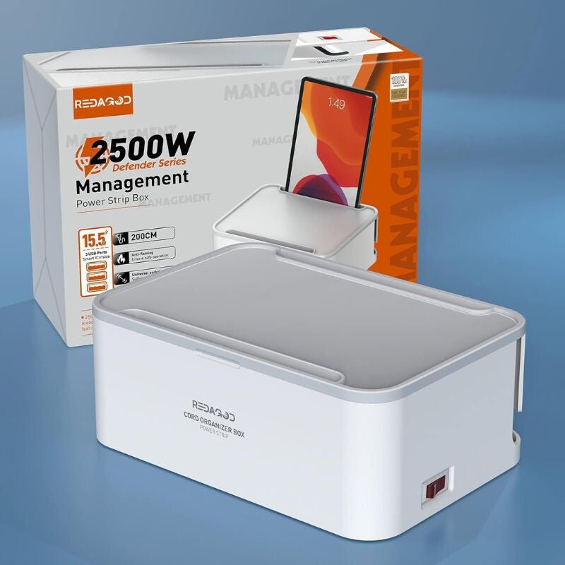 Redagod Kábelkezelő Doboz - Fehér - BShopyX001QNPWT7_0