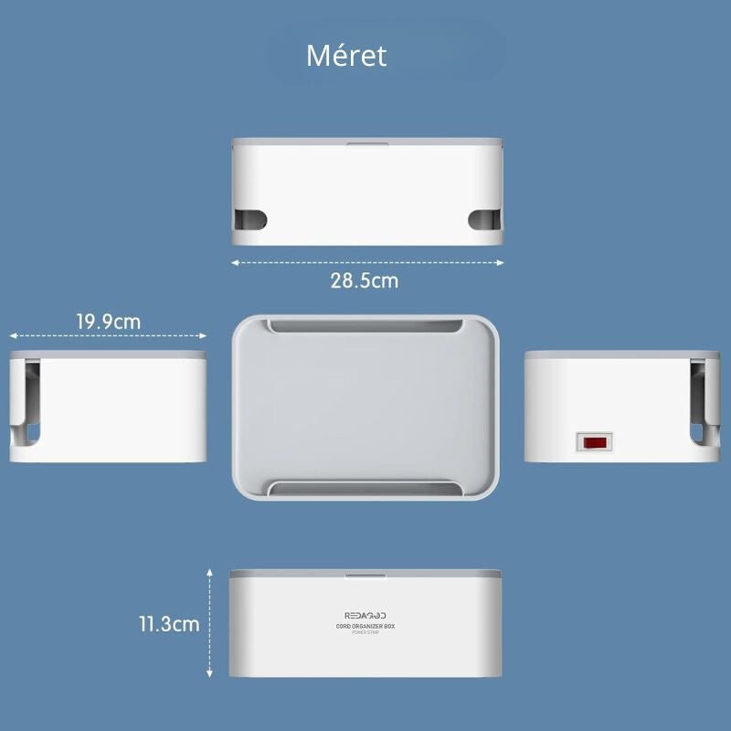 Redagod Kábelkezelő Doboz - Fehér - BShopyX001QNPWT7_5