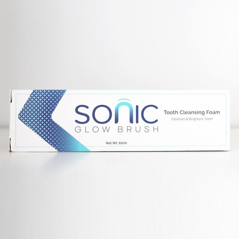 SonicGlow Fogfehérítő Hab – Fluoridmentes, Érzékeny Fogakra - BShopy
