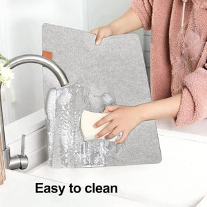 SportOut Világosszürke Étkező Alátét Szett – Hőálló, Csúszásmentes Szilikon Tányéralátét és Poháralátét - BShopy