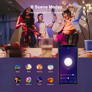 Teckin SB50 RGB Wi-Fi inteligentná LED žiarovka – 7,5 W, 800 lm, Smart Life-BShopy