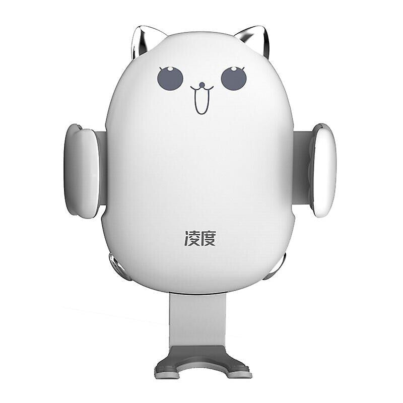 Vezeték Nélküli Telefontöltő és Telefontartó Autóba (Fehér) - BShopy15 W Qi autós töltőautós kiegészítőautós töltő8857860067696_0