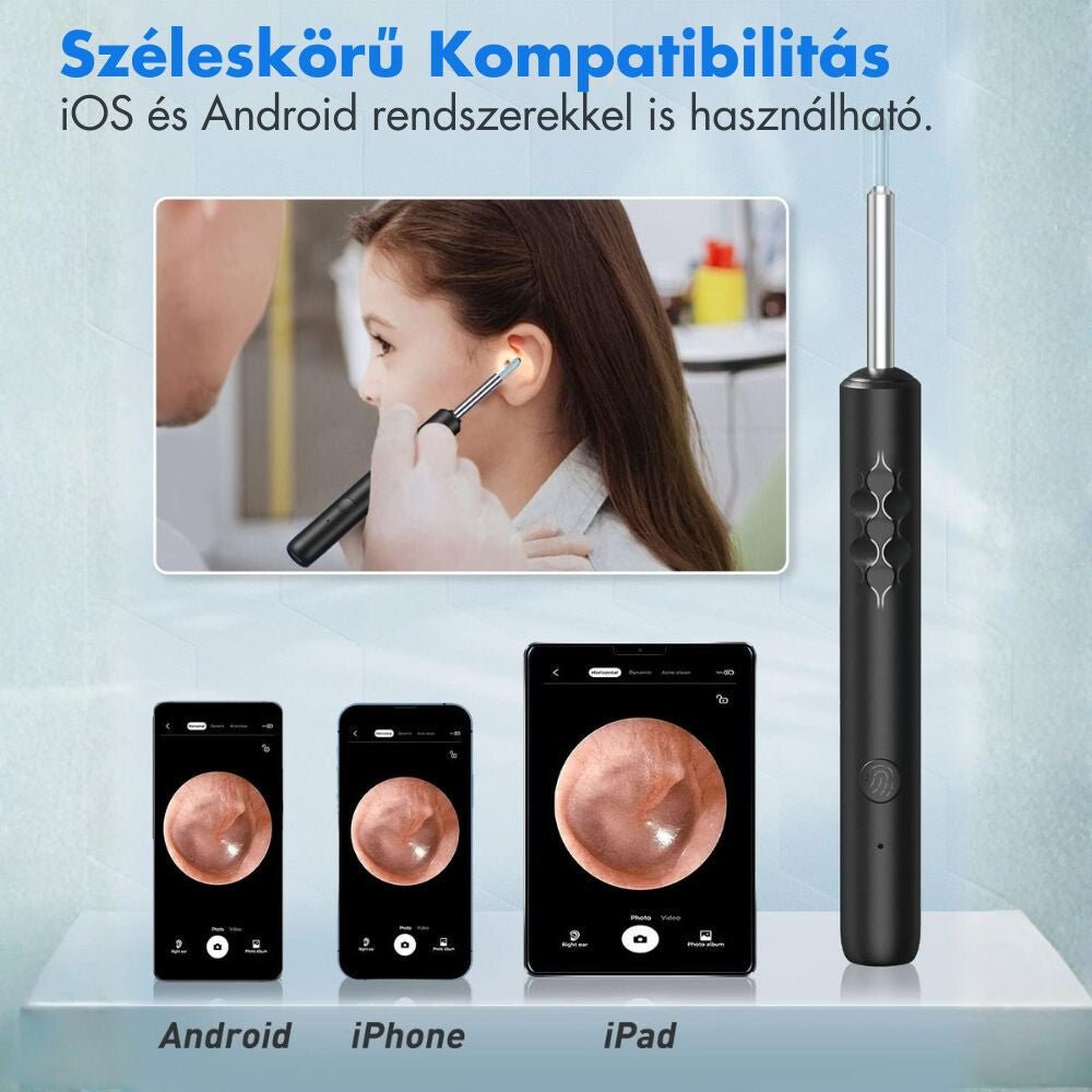 WUDAOPU P90 Fülzsír Eltávolító Készlet, 2300p HD Kamerával - BShopy2300p HD fülkamerabiztonságos fülápolásfülzsír eltávolító eszközX001NQYGCV_4