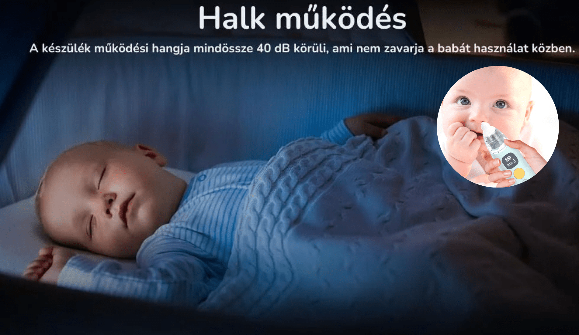 Elektromos orrszívó babáknak – nyugodt éjszakák titka - BShopy