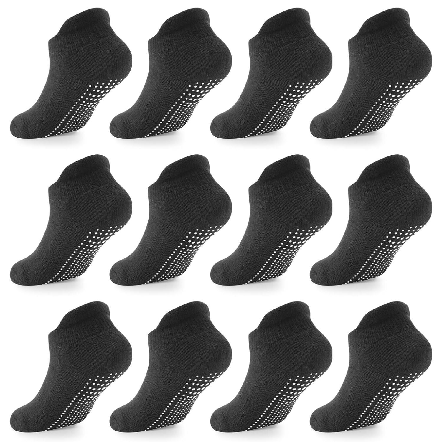 Prémium Csúszásmentes Baba és Gyerek Bokazokni Szett – Párnázott Sarokvédelemmel