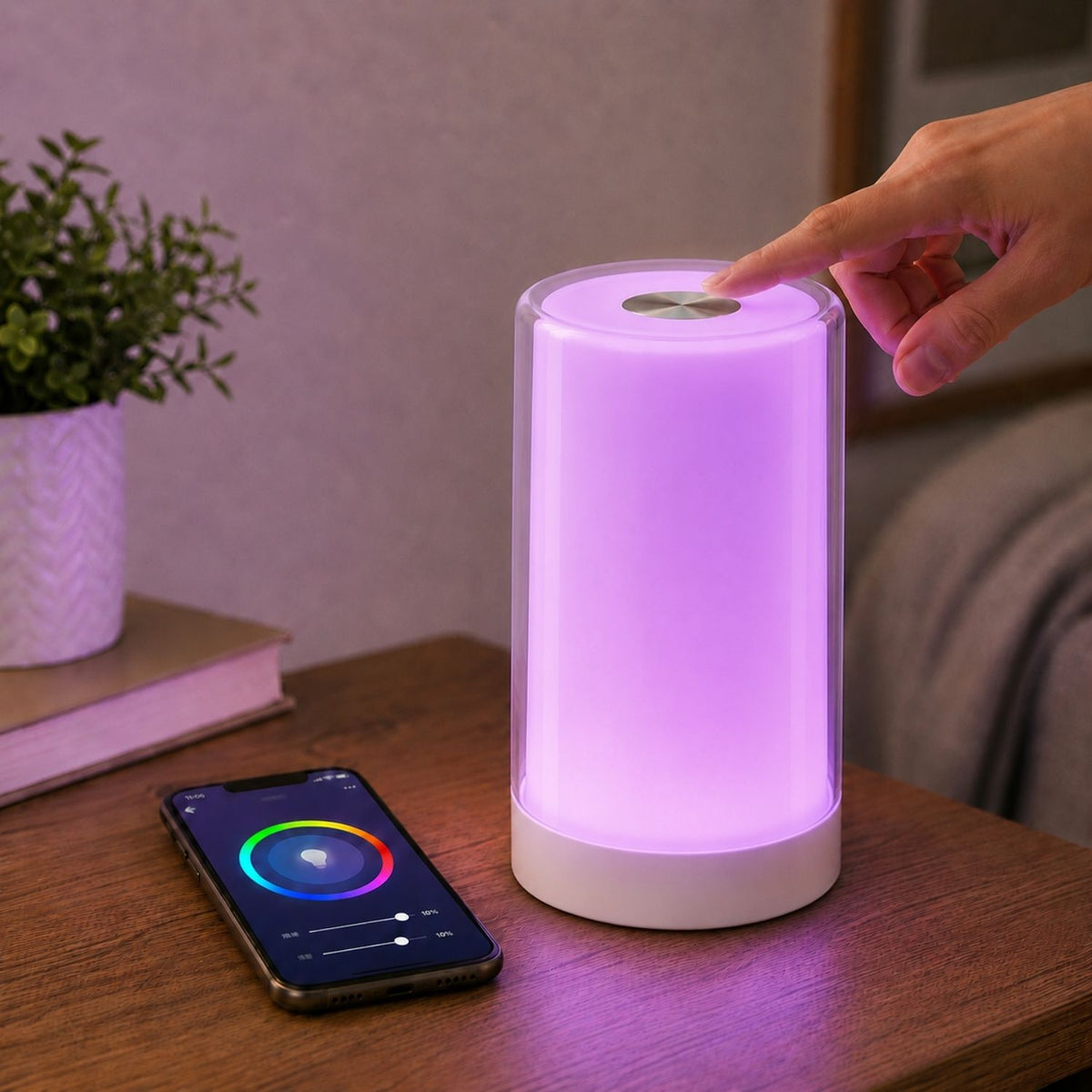USB Stolná Lampa – Nastaviteľné Svetlo