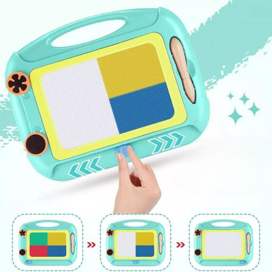 AiTuiTui Zöld Mágneses Rajztábla Gyerekeknek - Kreatív és Környezetbarát - BShopy3+ éves játékgyerek rajztáblakreatív játékX0011BQ64J_0