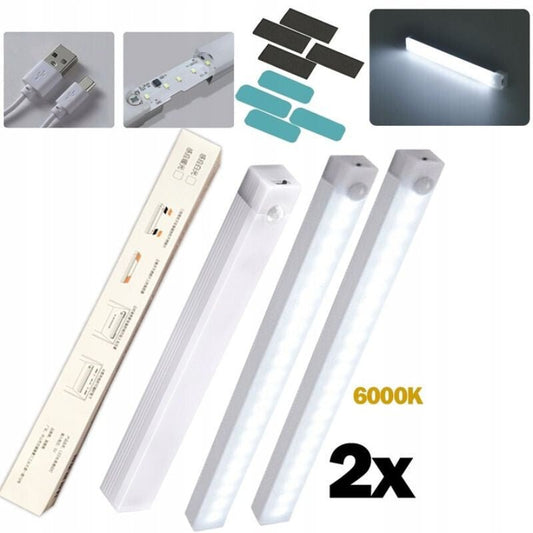 Ansal LED Mozgásérzékelős Lámpa – USB - s, Mágneses, Éjszakai Fény (2 db) - BShopybeltéri LED lámpaLED mozgásérzékelős lámpamozgásérzékelős fény06977547960224_0