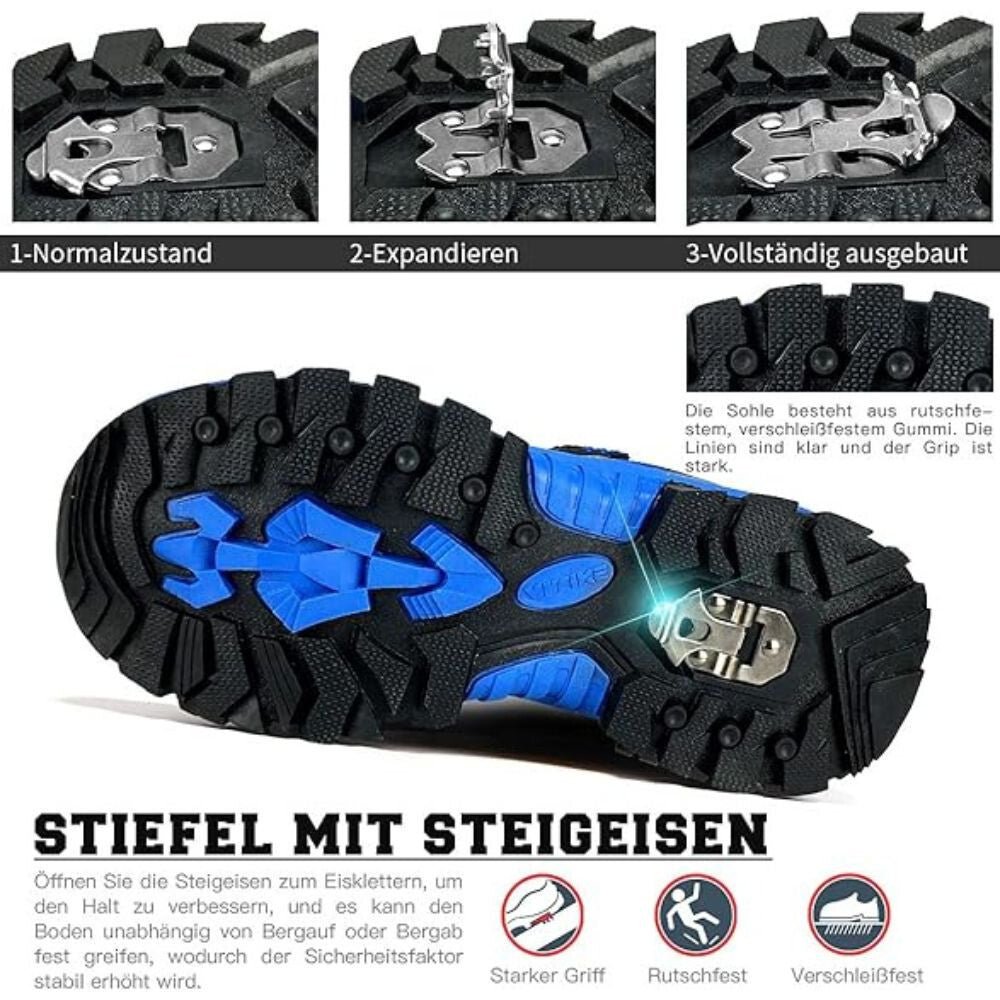 ASHION Téli Cipő 28 - as (Kék - Fekete) - BShopy