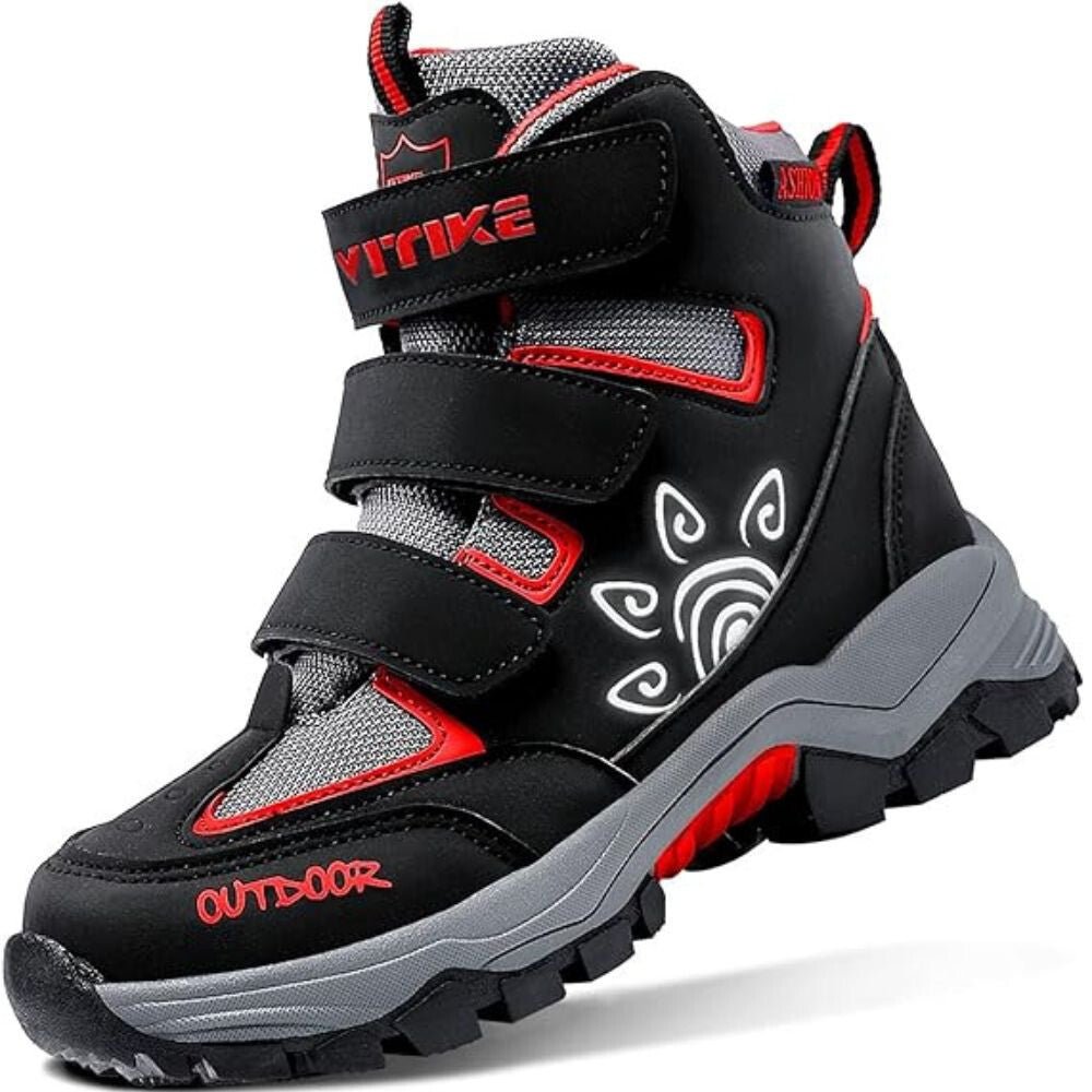 ASHION Téli Cipő 28 - as (Piros - Fekete) - BShopy