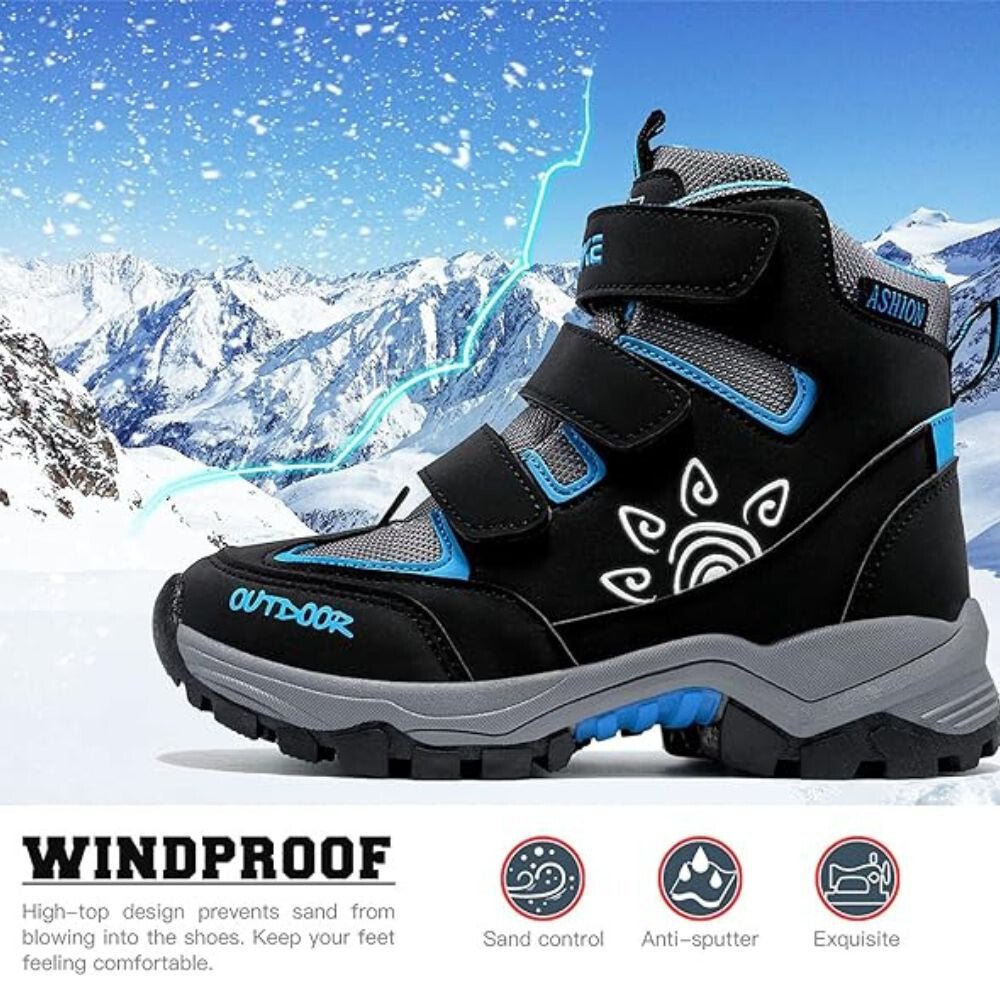 ASHION téli cipő 33 - as (kék - fekete) - BShopy