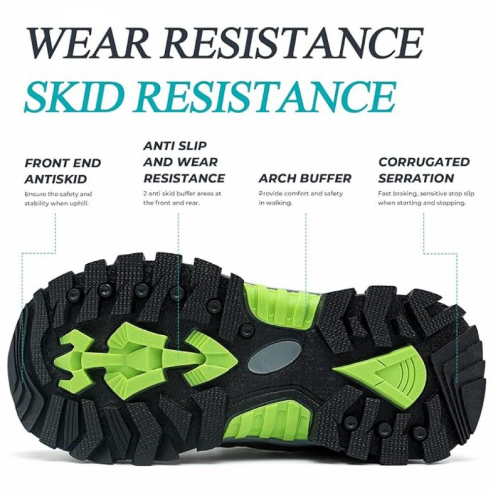 ASHION Túracipő Gyerekeknek 32 - es (Zöld) - BShopyX001EMO26J_1