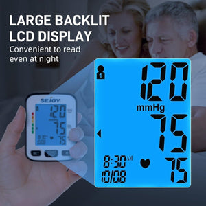 Automata Csuklós Vérnyomásmérő LCD Kijelzővel - Digitális Vérnyomás - és Pulzusmérő Otthoni Használatra - BShopy