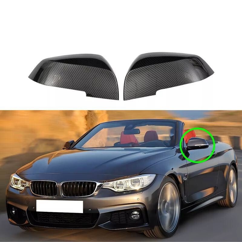Autós Külső Tükör Burkolat BMW Modellekhez (Karbonszálas Minta) - BShopy