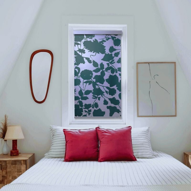 Blux Designer Sötétítő Roló, 45 x 165cm - Méregzöld Mintával - BShopy6971583925285_0