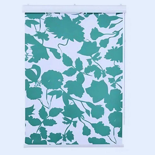 Blux Designer Sötétítő Roló 50 x 165cm - Zöld Mintával - BShopy6971583925568_0