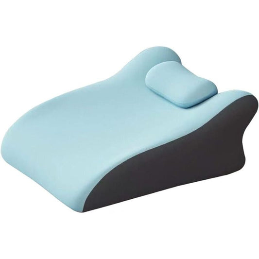 Blux Kényelmes Memóriahabos Pihenőpárna Hason Alváshoz – 42×60×23 cm - Világoskék - BShopyPILLOW004_0