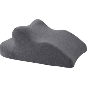 Blux multifunkčný oporný vankúš z pamäťovej peny – opierka chrbta, na relax a ležanie na bruchu (65×46×26 cm, tmavosivý) - BShopy
