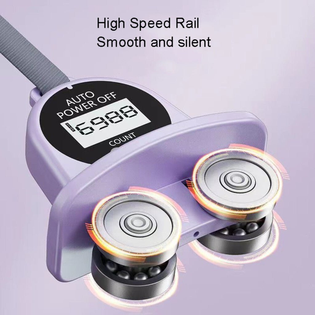 Blux Okos Hulahopp Karika Súllyal – Állítható Méretű max. 110 cm, Lila, Alakformáló Fitness Karika - BShopyB09TTSGHXJ_3