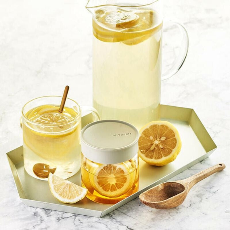 Buydeem CS1002 sklenená sada dóz proti vytečeniu – 2 x 300 ml na korenie a potraviny - BShopy