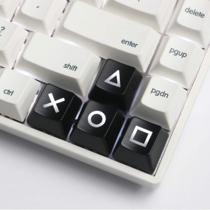 Cherry MX Kompatibilis ABS Nyomógombos Billentyűsapka Háttérvilágítással (Fekete) - BShopy