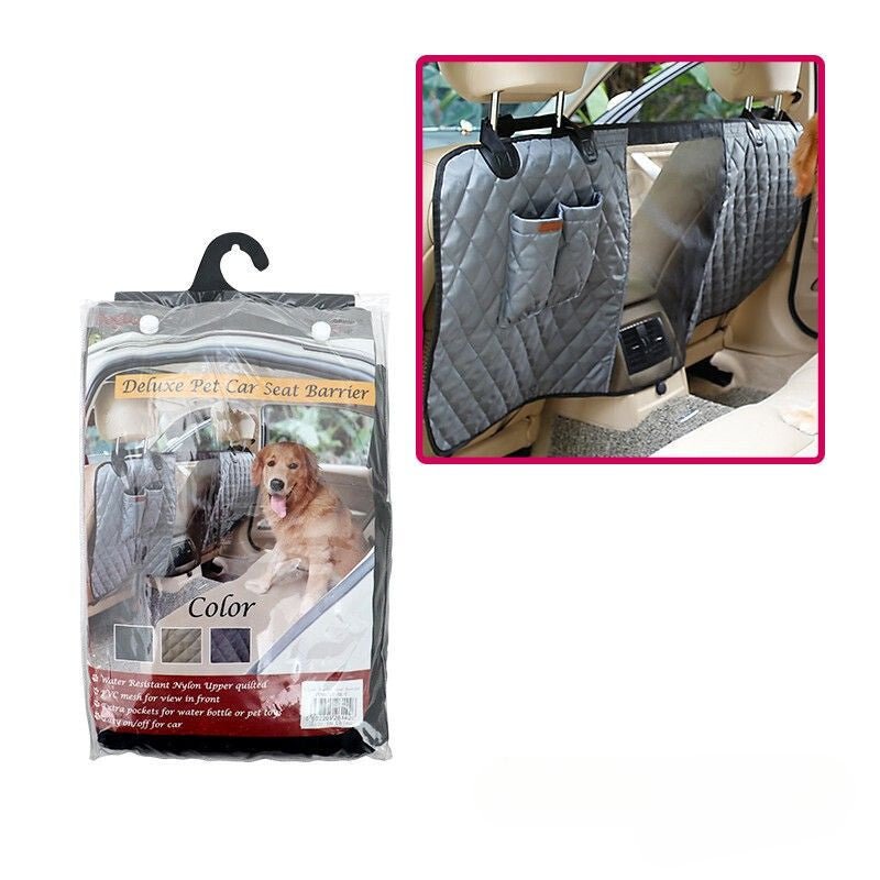 Doglemi Autós Biztonsági Háló Kutyáknak és Macskáknak,124×46 cm - Szürke - BShopy