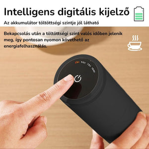 Elektromos Kávédaráló Akkumulátoros – 38 Állítható Őrlési Fokozat, LED Kijelző - BShopy