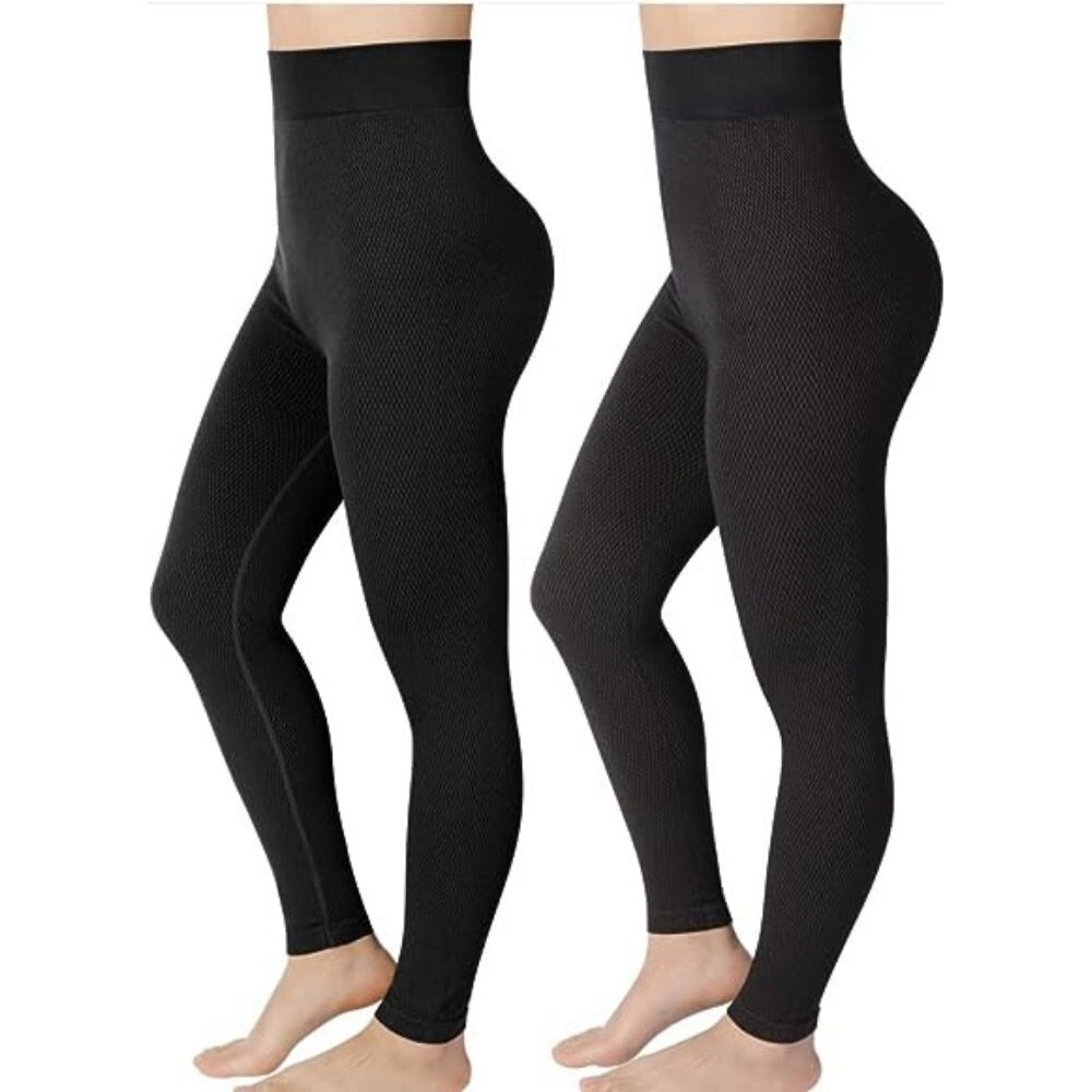 Emooqi Női Magas Derekú Jóganadrág 2 db - os Csomag – S/M Méret - BShopy