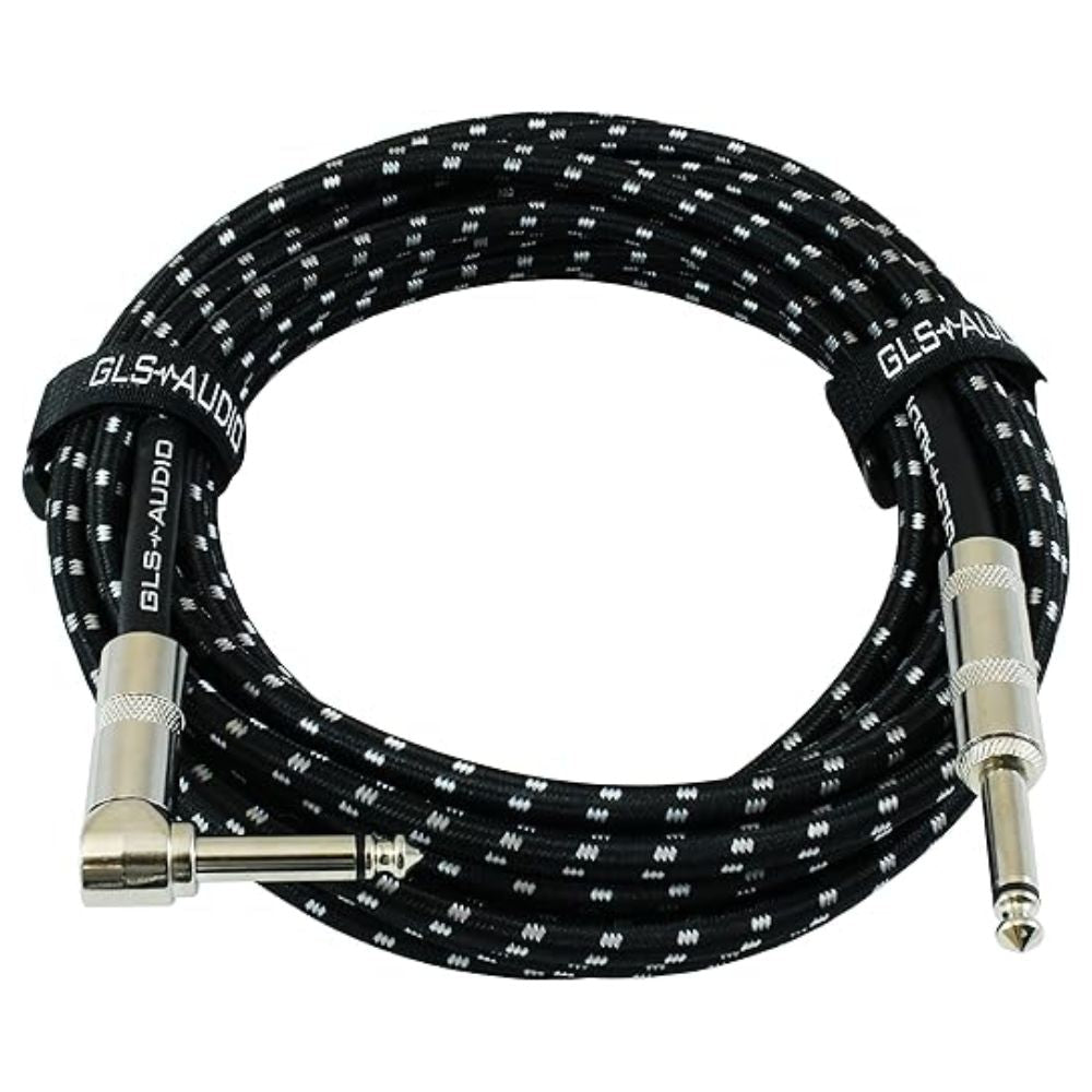 GLS Audio Szövetes Gitárkábel – 6.3mm Jack - Jack Hangszerkábel - BShopy