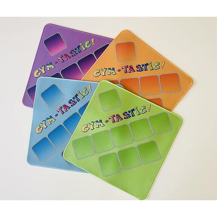Gym Tastic Egerpad – 28x28 cm, Kék, Csúszásgátlós Aljatattal - BShopy