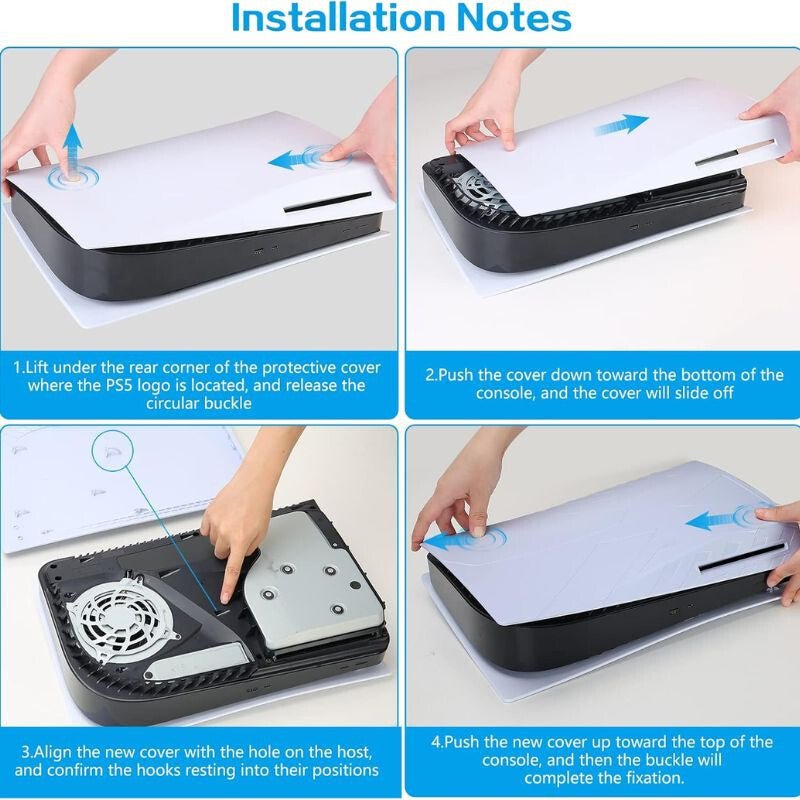 HEYSTOP Karcálló Védőház PS5 - höz - Fehér - BShopy