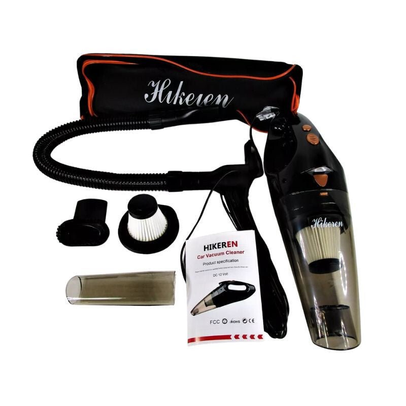 Hikeren Hordozható Autós Kézi Porszívó 12 V - 106 W, HEPA - Szűrős - BShopy